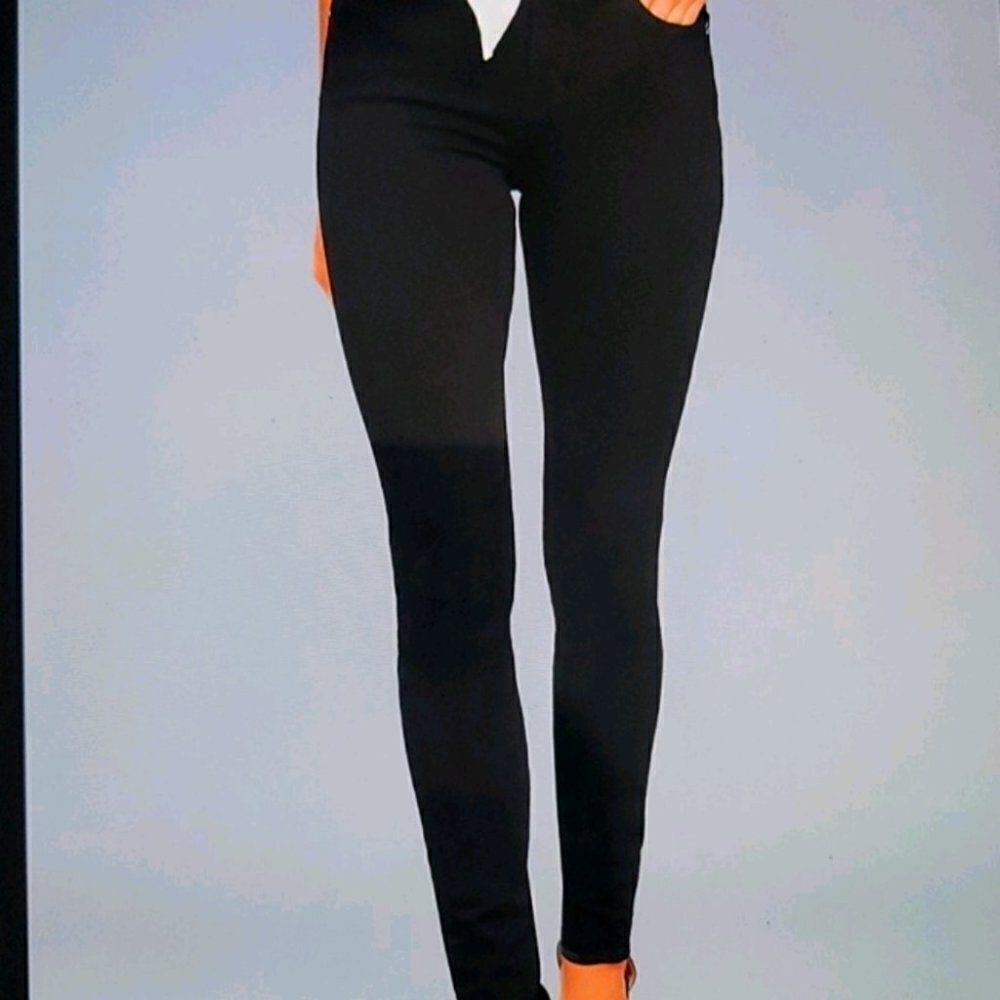 AGOLDE Sophie black‎ high waist skinny jeans 27